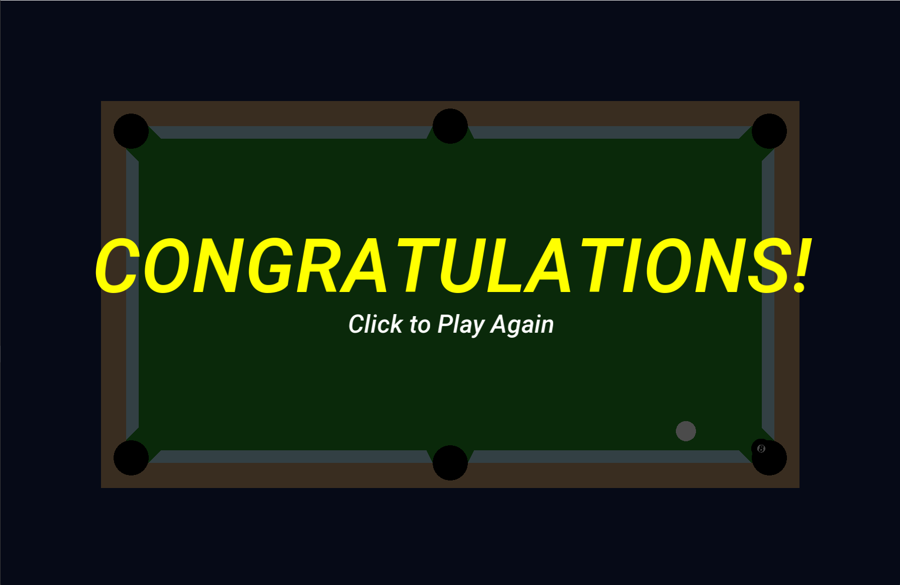 Victory Screen